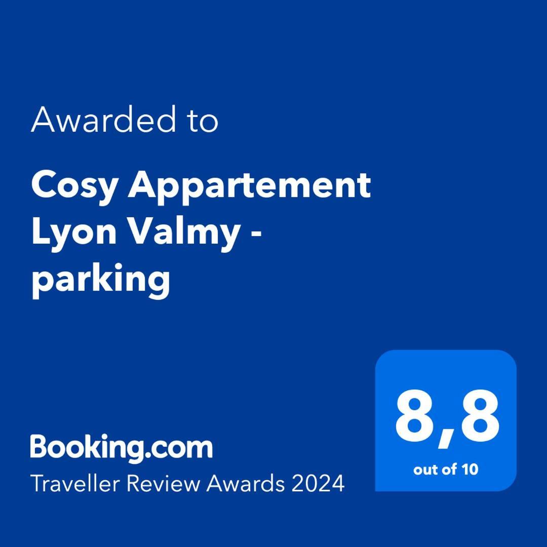 Cosy Appartement Lyon Valmy - Parking エクステリア 写真